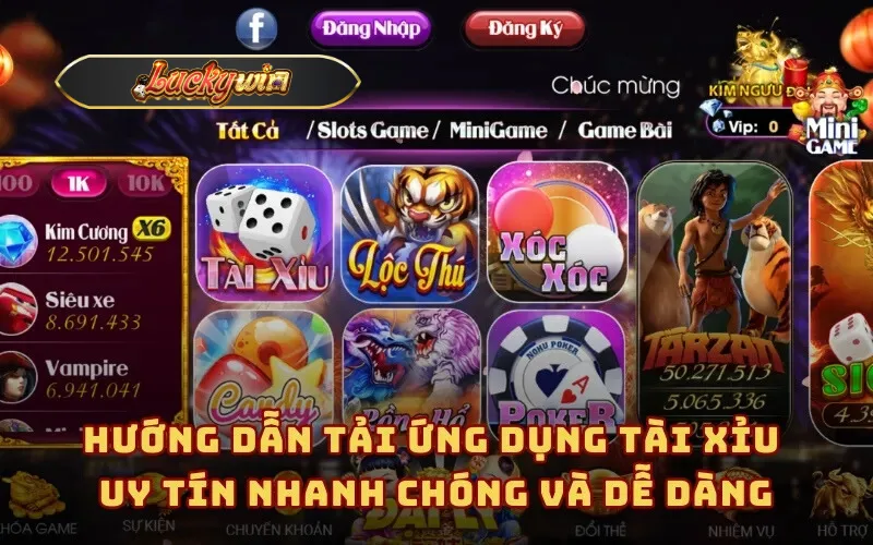 Hướng dẫn tải ứng dụng tài xỉu uy tín nhanh chóng và dễ dàng