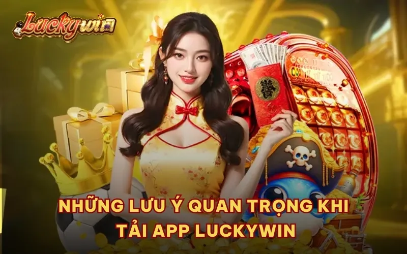 Những lưu ý quan trọng khi tải app Luckywin