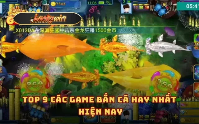 Top 9 các game bắn cá hay nhất hiện nay